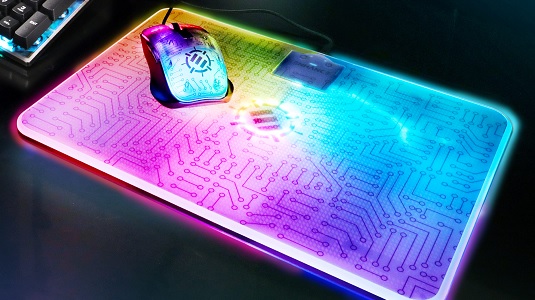 ENHANCE Gaming Launches New LED Mouse Pad in the Voltaic 2 Gamer's Series